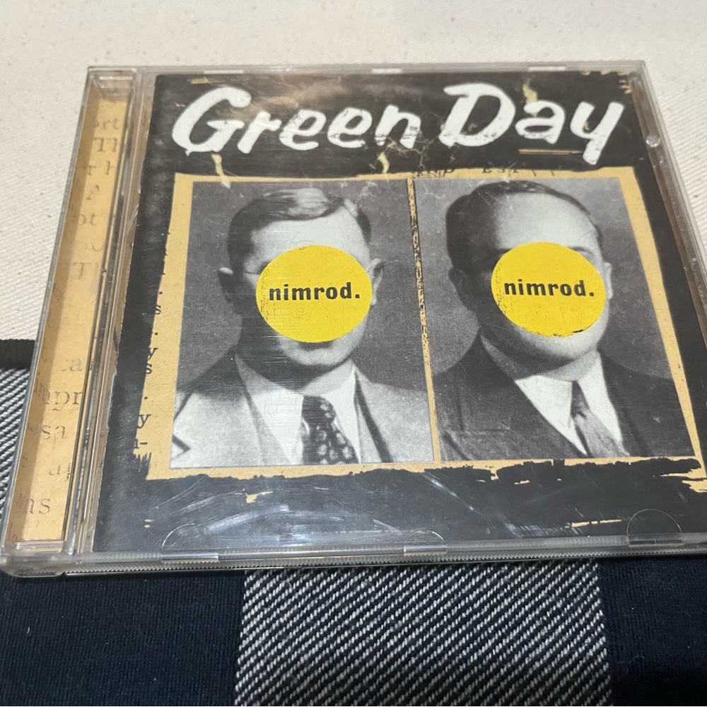 Green Day Nimrod CD